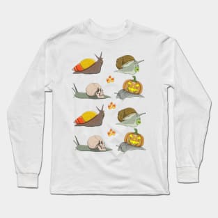 Halloween snails Long Sleeve T-Shirt
